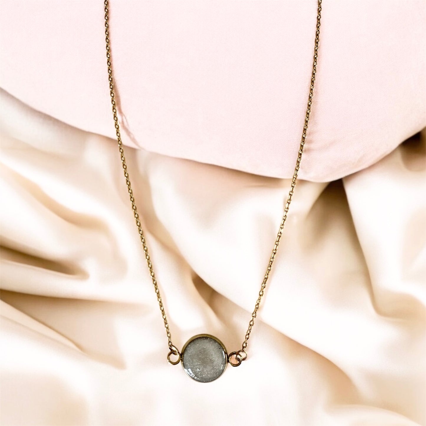 Breastmilk or Ashes Keepsake Necklace